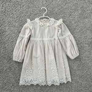 Like New Beige/Pink Lined Granlei Dress